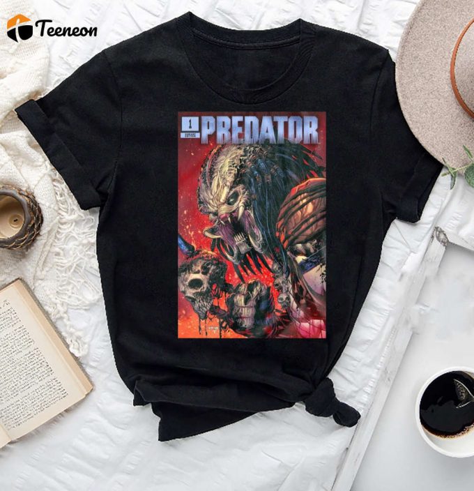 Predator Horror T-Shirt: Vintage Graphic Tee For Fans &Amp;Amp; Alien Movie Lovers 1