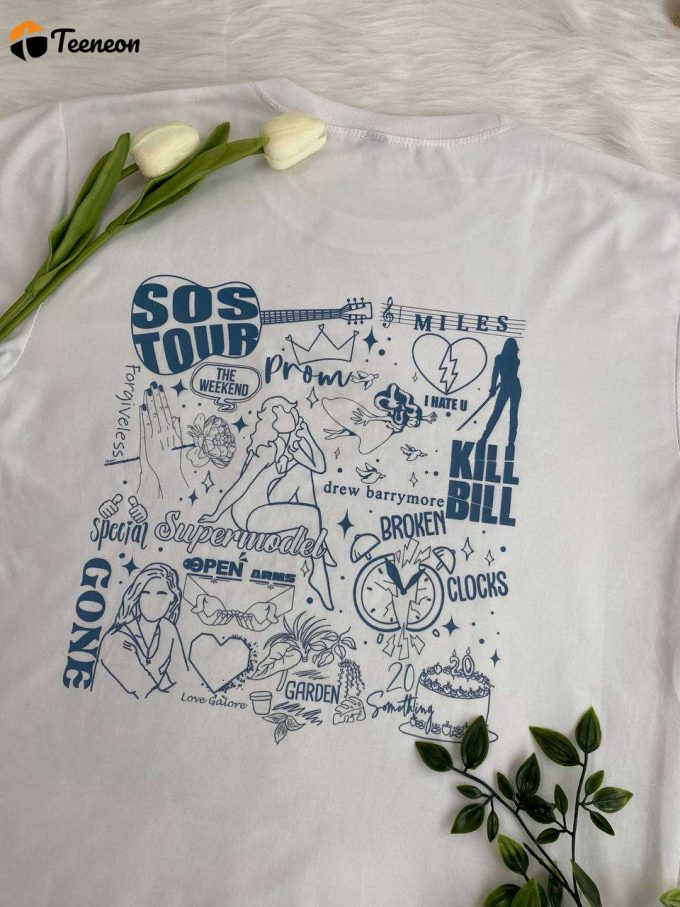 Get The Stylish Sos Tour Sza Song Lovers Shirt – Perfect For Music Enthusiasts! 1