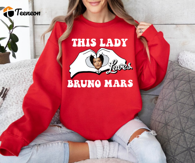 Express Your Love For Bruno Mars With This Stylish Shirt – Perfect For Fans! 1