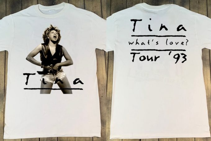 Vintage Tina Turner 1993 What’s Love Tour T-Shirt – Music Shirt 2