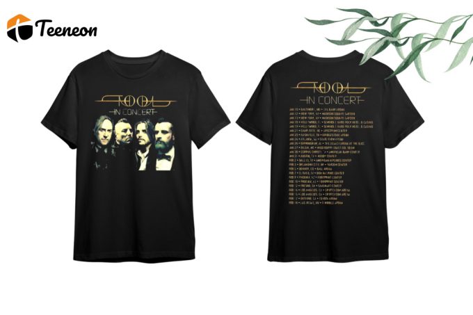 Rock Your Style With Official Tool Concert Shirt &Amp;Amp; Tour Merch - Get Ready For Tool Tour 2024 T-Shirt! 1