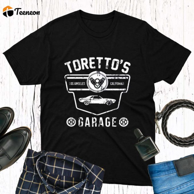 Toretto S Garage T-Shirt: Fast &Amp;Amp; Furious Muscle Car Shirt For Men &Amp;Amp; Women 1