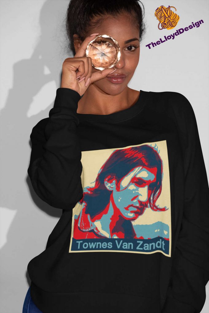 Townes Van Zandt T-Shirt: Pancho And Lefty Retro Vintage Unisex Tee - Perfect Gift For Fan 2