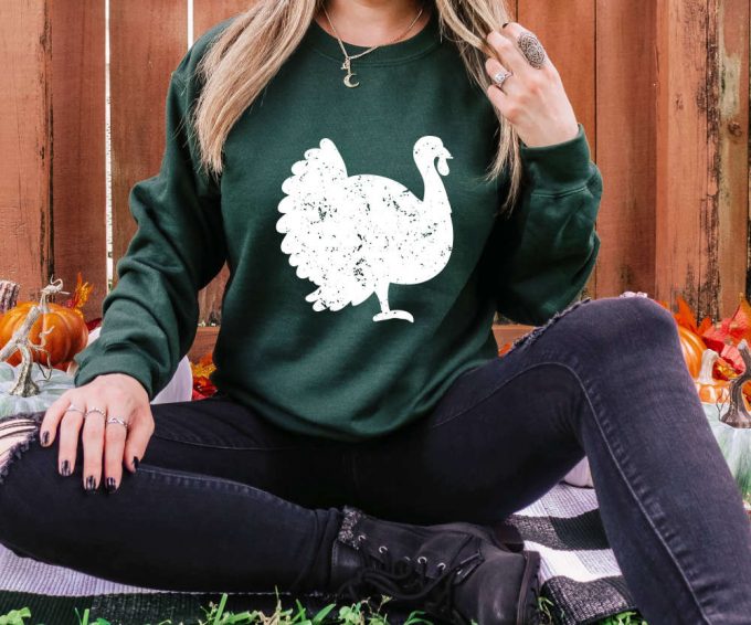 Turkey Shirt &Amp; Thanksgiving Sweatshirt: Fall Hoodie For Turkey Day &Amp; Autumn Thanksgiving Dinner &Amp; Teacher Shirt 2