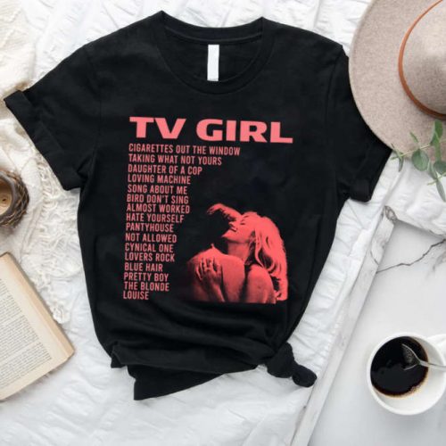 Stylish TV Girl Unisex Graphic Shirt: Trendy & Versatile Clothing for All – Shop Now!