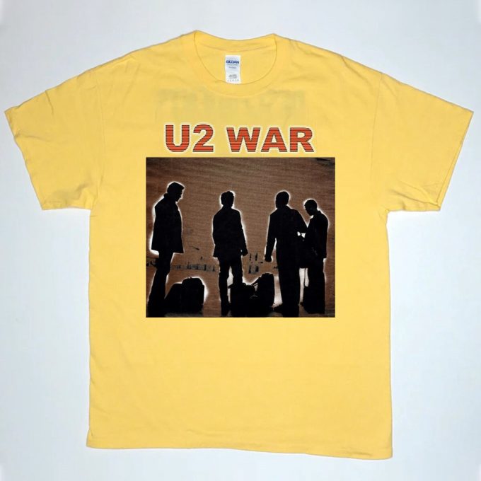 U2 War Album 1983 T-Shirt U2 Rock Band Shirt 2