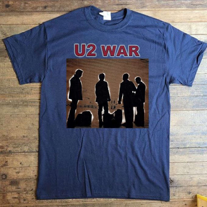 U2 War Album 1983 T-Shirt U2 Rock Band Shirt 3