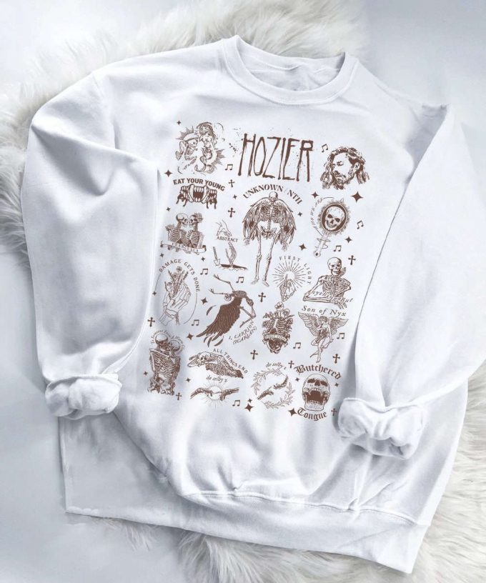 Hozier Tour 2024 T-Shirt: Unreal Unearth &Amp; Concert Sweatshirt 3