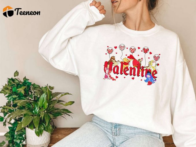 Disney Valentine Sweatshirt Collection: Heart T-Shirts Disney Couple Tees &Amp;Amp; More! 1