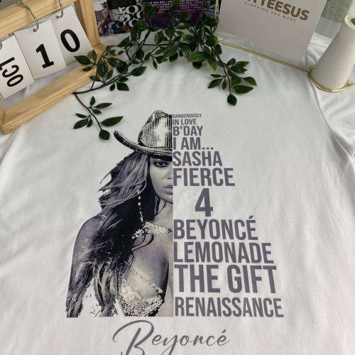 Vintage Beyonce Album Shirt: Iconic Style from the Queen B Era – Limited Edition Collectible