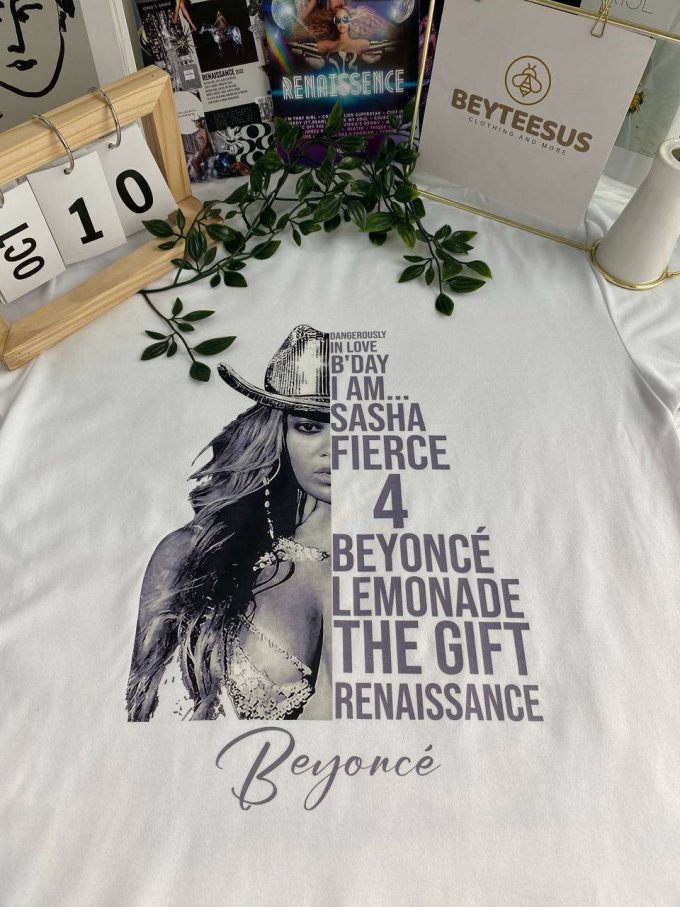 Vintage Beyonce Album Shirt: Iconic Style From The Queen B Era – Limited Edition Collectible 2