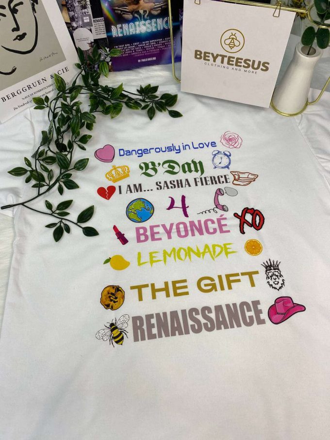 Vintage Beyonce Full Album Shirt: Show Your Love For Queen Bey With This Iconic Collectible 2