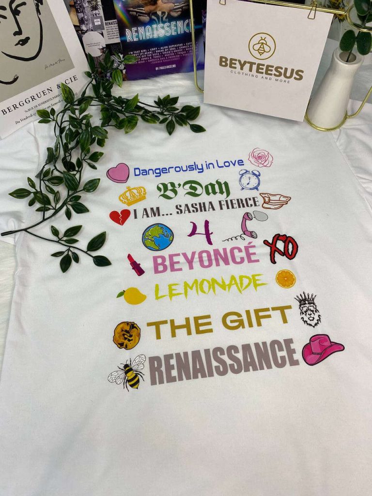 Vintage Beyonce Full Album Shirt: Show Your Love For Queen Bey With This Iconic Collectible 5