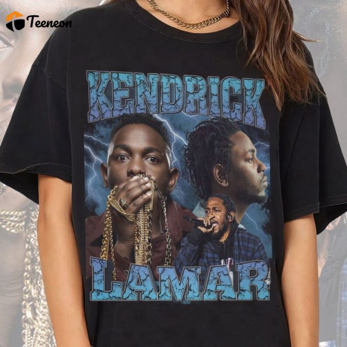 Vintage Bootleg Tee 90S Kendrick Lamar Shirt: Iconic Retro Style For Music Fans 1