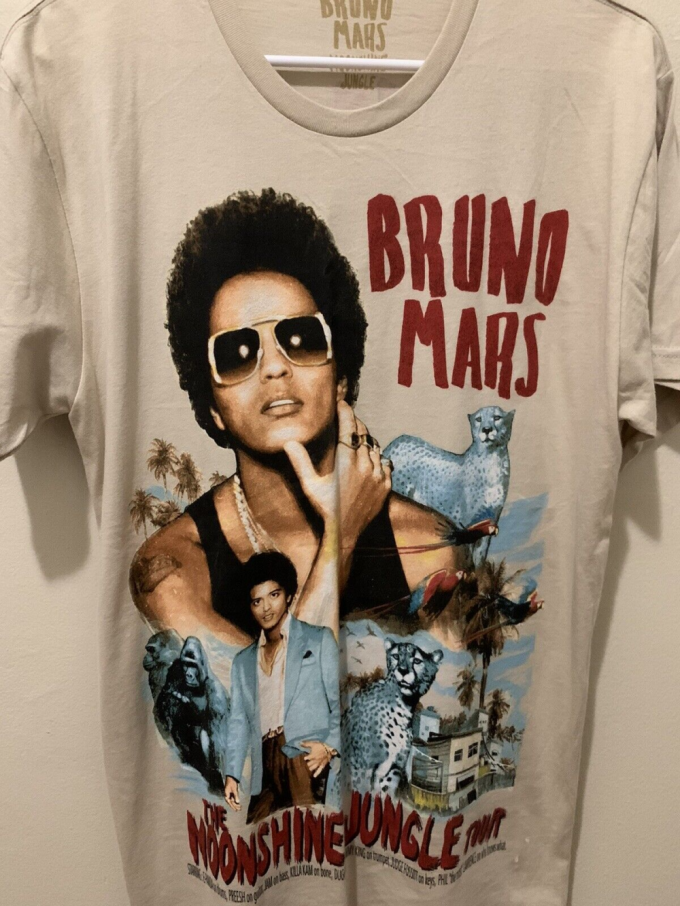 Shop The Stylish Vintage Bruno Mars 90S Style Shirt – Perfect Retro Fashion For Music Lovers! 2