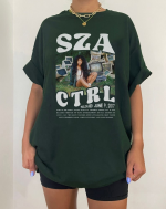 Vintage Ctrl Album By SZA Shirt: Retro Style Tee with Iconic Music Album Design