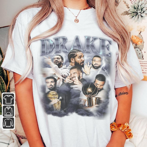 Vintage Drake Bootleg Drizzy Champaign Papi Shirt – Stylish Retro Apparel for Drake Fans