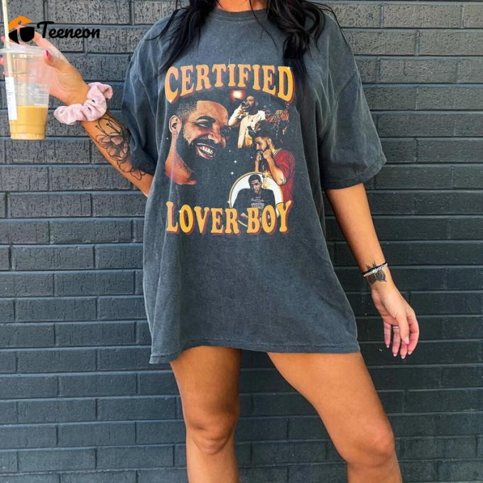 Authentic Vintage Drake Certified Lover Boy Shirt: Classic Style For True Fans 1