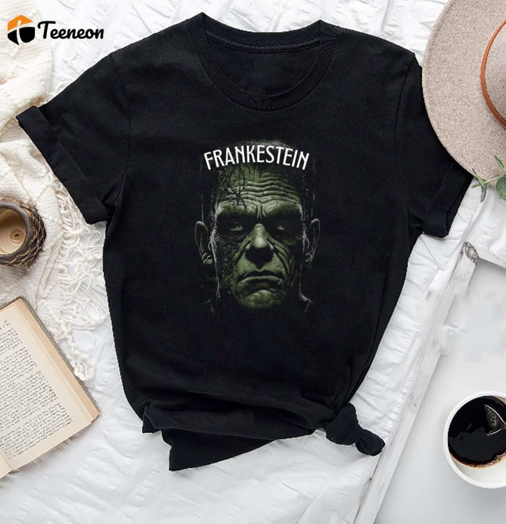 Vintage Frankenstein Horror Movie T-Shirt: Perfect Gift For Horror Movie Fans 2