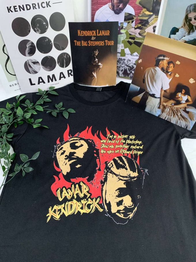 Authentic Vintage Kendrick Lamar Shirt: Iconic Hip-Hop Merchandise For Fans &Amp; Collectors 2