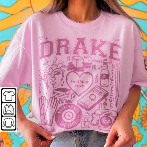 Vintage Drake Album Lyrics Shirt: Authentic Merch for Fans