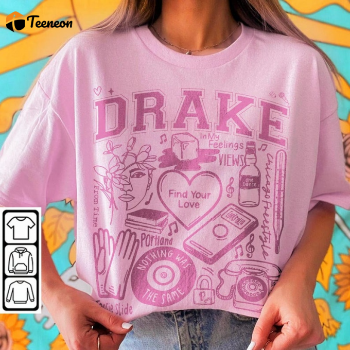 Vintage Drake Album Lyrics Shirt: Authentic Merch For Fans 1