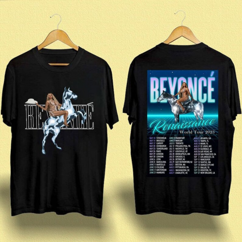 Rock the Stage with Vintage Beyonce Music Tour Shirt – Limited Edition Collectible