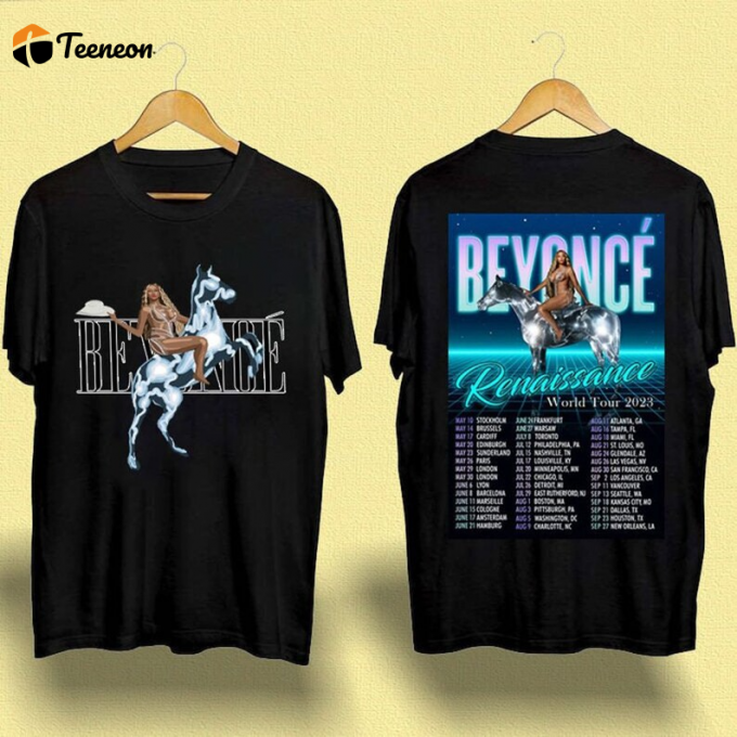 Rock The Stage With Vintage Beyonce Music Tour Shirt - Limited Edition Collectible 1