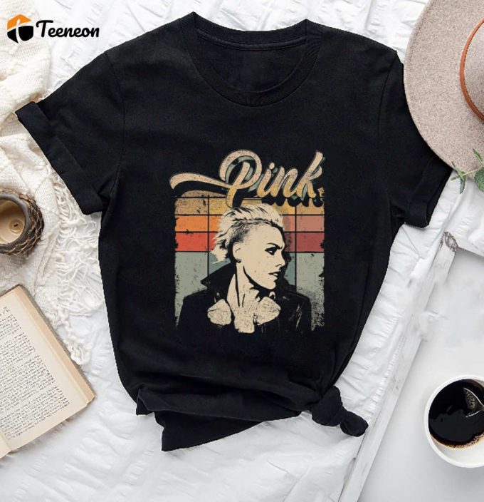 P!Nk Vintage Pink Art Shirt: Summer Carnival Tour Merch And Fan Gifts 1