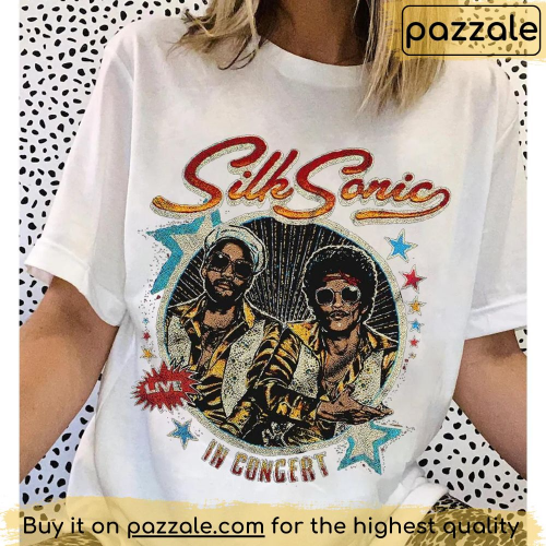 Get Stylish Vintage Silk Sonic Album Bruno Mars Shirt – Limited Edition Collection