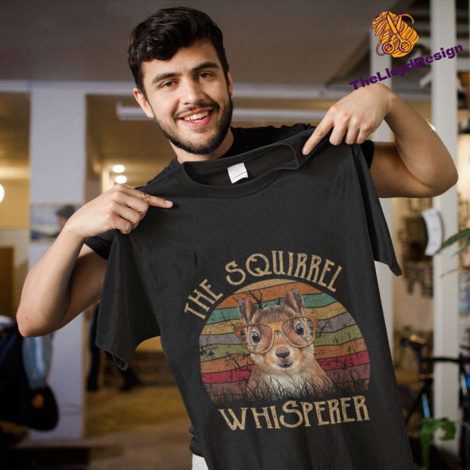 Vintage Squirrel T-Shirt: The Whisperer S Unisex Shirt For Squirrel Lovers &Amp; Gifts 2