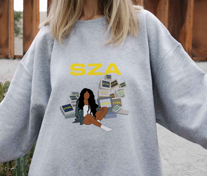 Get Stylish With Vintage Sza Ctrl Album Shirt - Exclusive Merchandise For Music Lovers 2