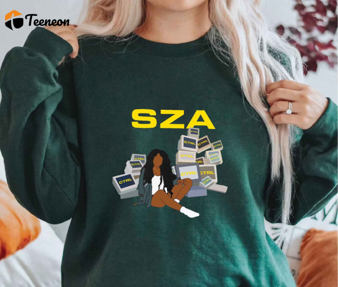 Get Stylish With Vintage Sza Ctrl Album Shirt - Exclusive Merchandise For Music Lovers 1