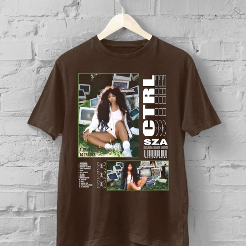 Get Stylish with Vintage SZA Ctrl Shirt – Trendy & Retro-Inspired Clothing for Music Lovers