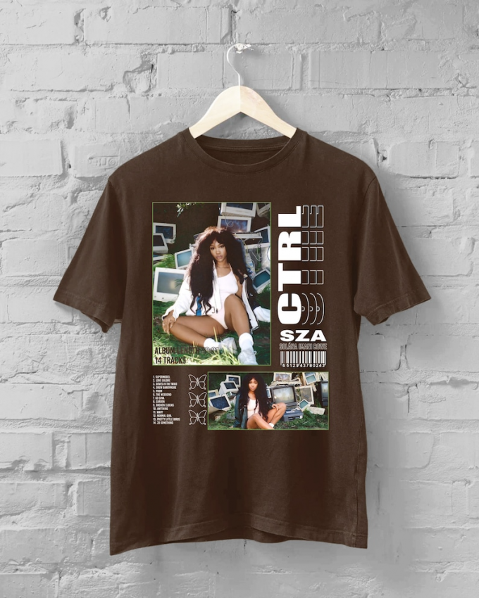 Get Stylish With Vintage Sza Ctrl Shirt - Trendy &Amp; Retro-Inspired Clothing For Music Lovers 2