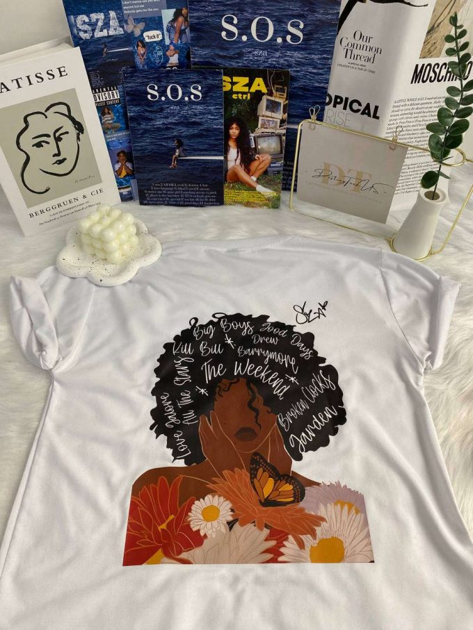 Vintage Sza Songs Shirt: Stylish Throwback Apparel For Music Lovers 2