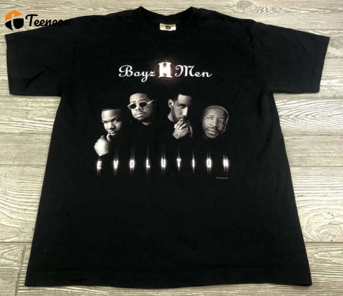 Vintage 90S Boyz Ii Men Evolution Tour 1997 Rap Tee Rnb Lg T Shirt - Winterland Collection: Shop Now! 1