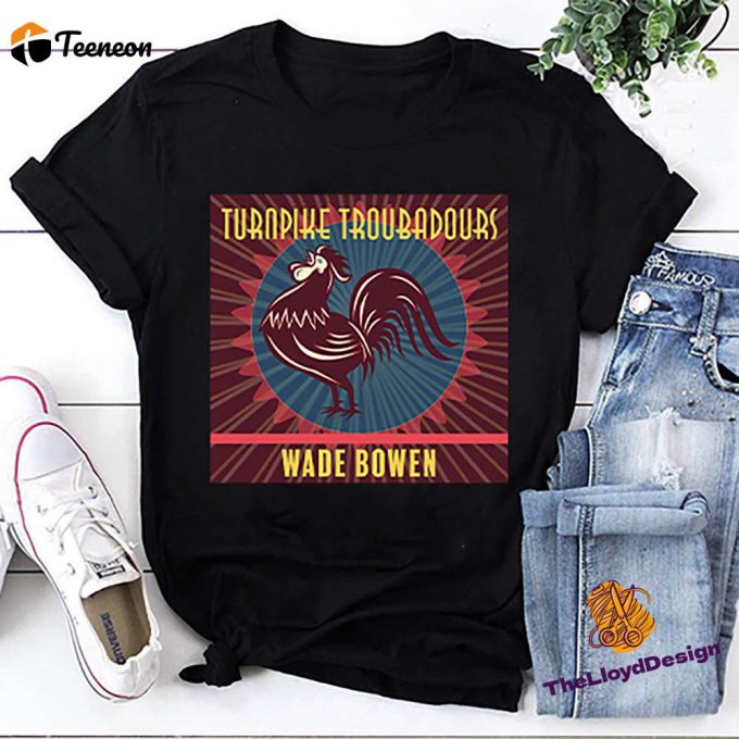 Country Music Shirt: Wade Bowen &Amp;Amp; Turnpike Troubadours T-Shirt – Vintage &Amp;Amp; Unisex 1