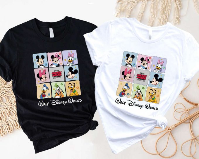 Get Ready For A Magical Adventure With Our Disney World Shirt - Featuring Mickey And Friends Disney Characters &Amp; Disneyland! 2