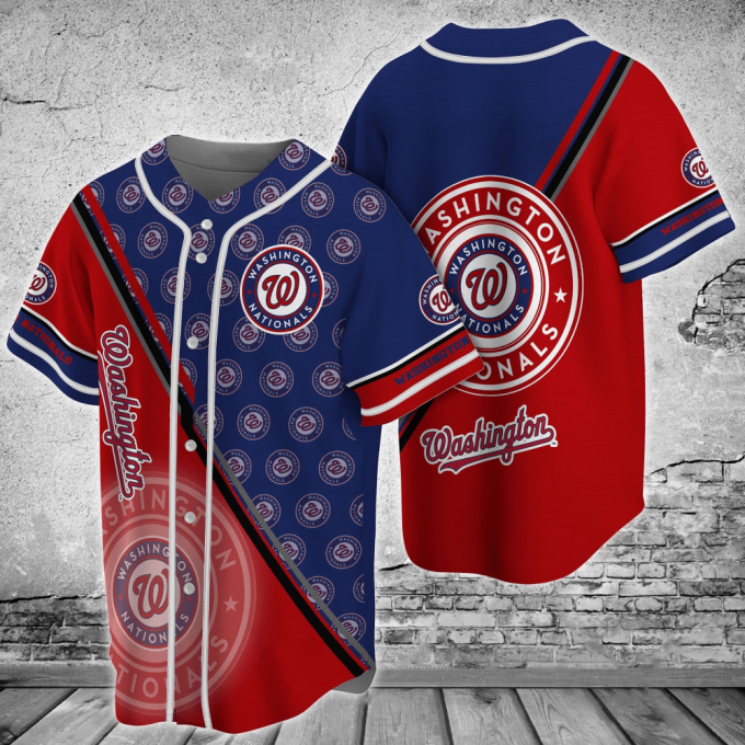 Washington Nationals Mlb Baseball Jersey Shirt For Fans 2