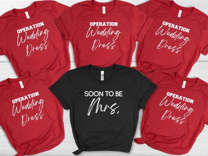 Stylish Wedding T-Shirt: Bridal Party Bachelorette Wife &Amp; Maid Of Honor - Team Wedding Engagement Shirt With Good Vibe Only 2