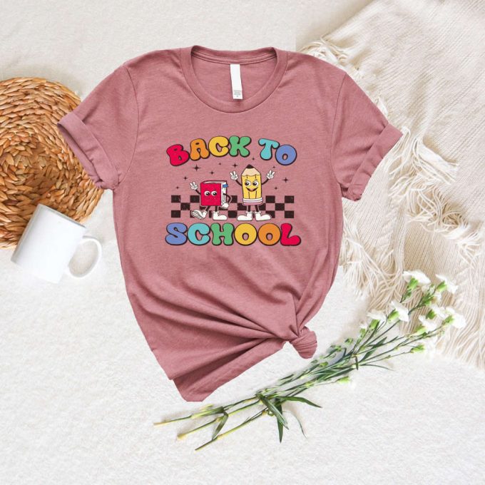 Welcome Back To School Shirt For Teachers: Kindergarten Teacher Life Love Teacher Custom Student Tee 2