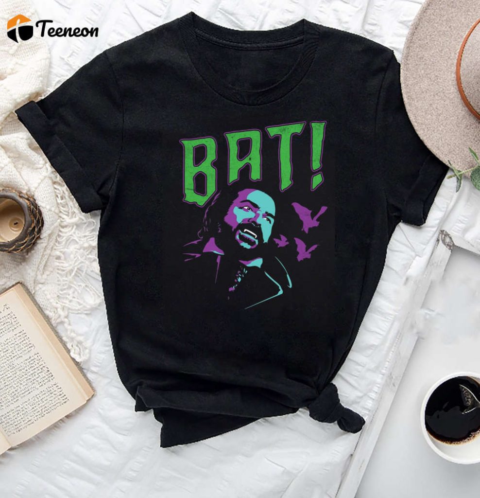 What We Do In The Shadows Laszlo Bat Vintage T-Shirt - Tv Series Halloween Shirt Wwdits Shirt 2