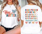 You Matter & Empower Yourself: Positive Vibes Sweatshirt for Women