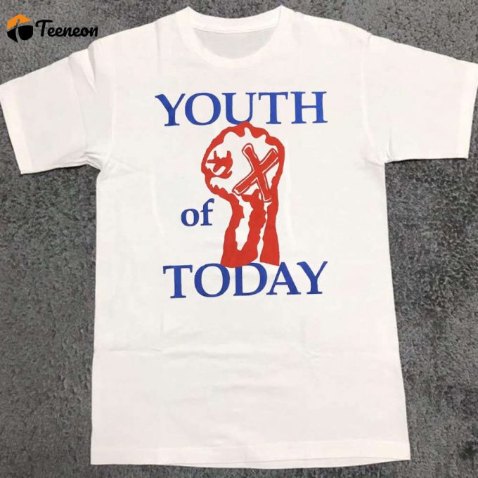 Youth Of Today Break Down The Walls T-Shirt - Punk Rock Music Shirt 90S Band Shirt 1