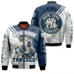 New York Yankees Legends Heat Throw For Fan Bomber Jacket