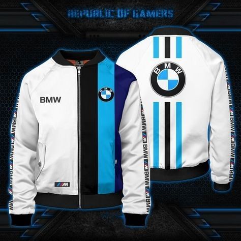 BMW Bomber Jacket Custom For Fans