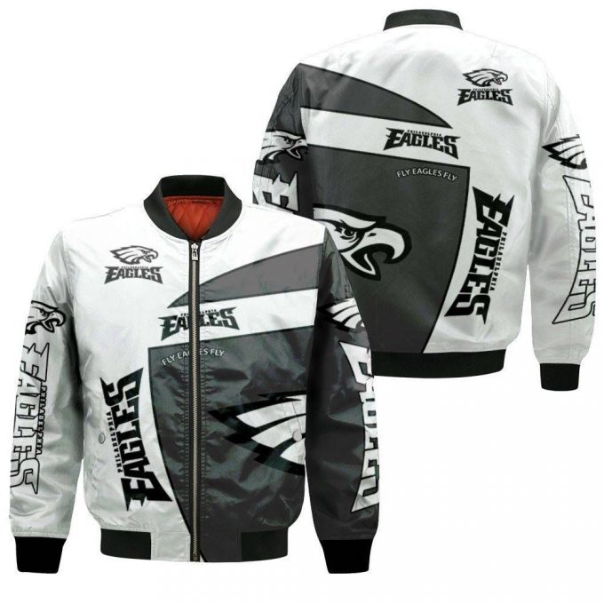 Philadelphia Eagles Fly Eagles Fly Bomber Jacket