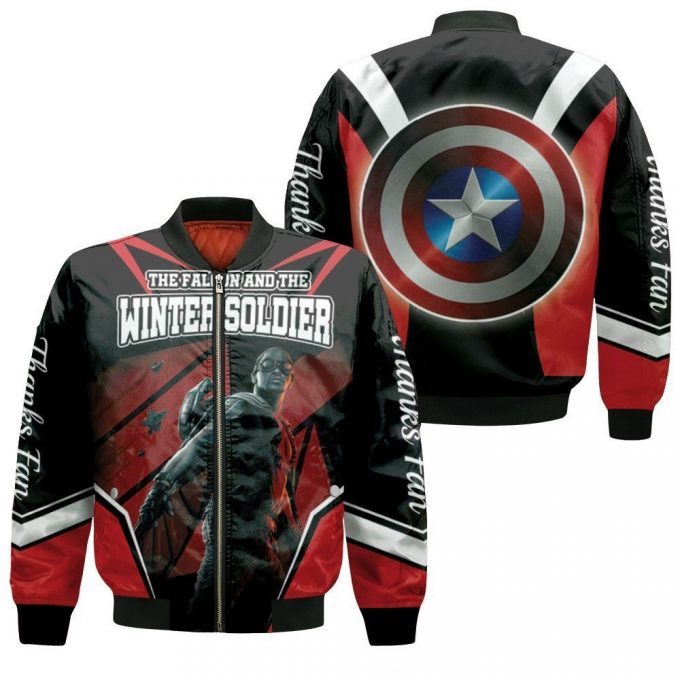 The Falcon Superhero New Captain Bomber Jacket