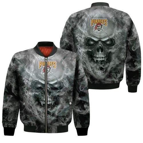 Pittsburgh Pirates Fans Skull Bomber Jacket